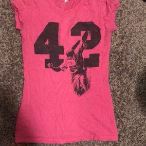Pink “42” shirt